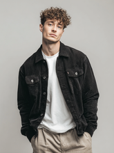 Men's casual corduroy pocket jacket